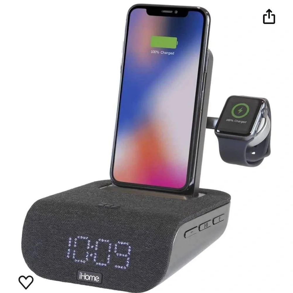 ihome speaker and apple watch charger